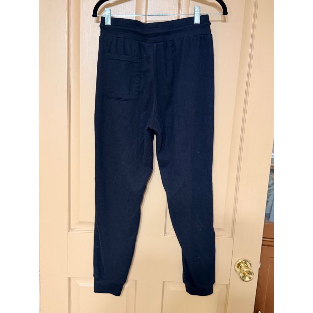 Paragon Mens Black Drawstring Jogger Sweatpants Activewear Size Large - Picture 2 of 4